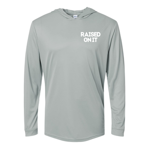 Good Dogs Dead Ducks | Long Sleeve Performance Hoodie | Steel Grey