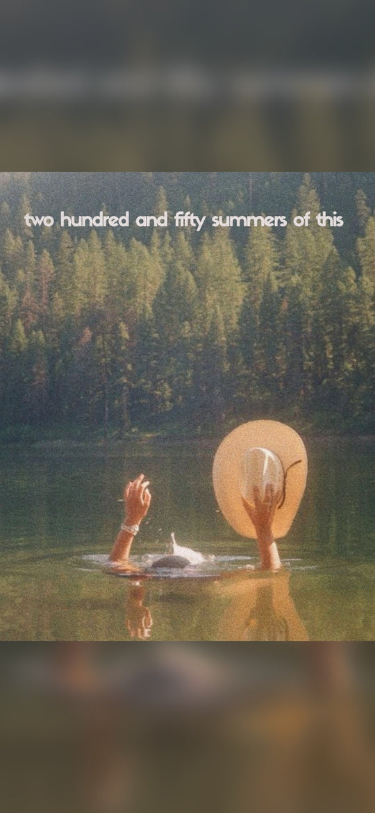 Free vintage Americana phone wallpaper — Hat toss swim